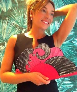 byMIRENE abanicos pintados a mano colección