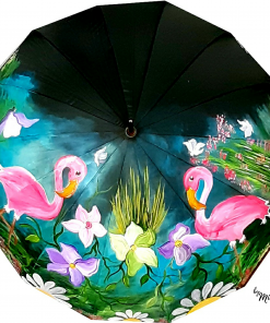 Tienda de ropa pintada a mano