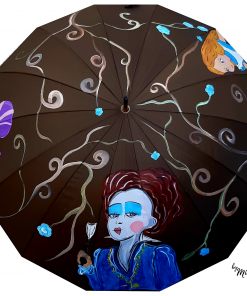 Tienda de ropa pintada a mano